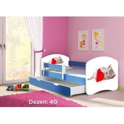 Krevet za decu Blue sa fiokom 140x70 acma 2 40