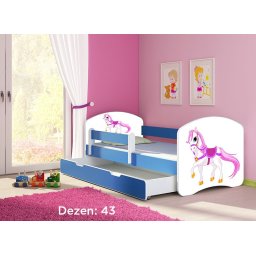 Krevet za decu Blue sa fiokom 140x70 acma 2 43