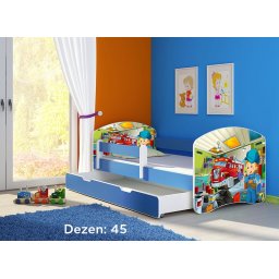 Krevet za decu Blue sa fiokom 140x70 acma 2 45