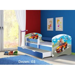 Krevet za decu Blue sa fiokom 160x80 acma 2 03