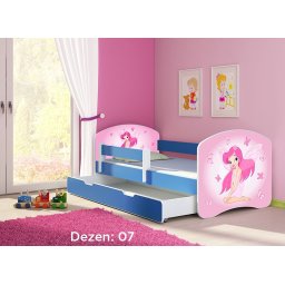 Krevet za decu Blue sa fiokom 160x80 acma 2 07
