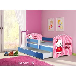 Krevet za decu Blue sa fiokom 160x80 acma 2 15