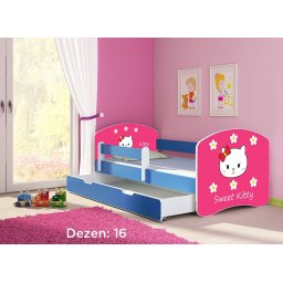 Krevet za decu Blue sa fiokom 160x80 acma 2 16