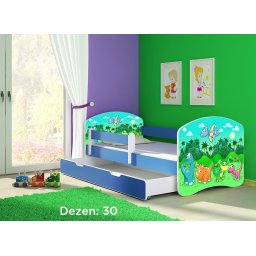 Krevet za decu Blue sa fiokom 180x80 acma 2 30