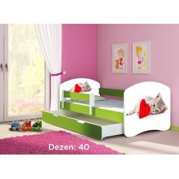 Krevet za decu Green sa fiokom 140x70 acma 2 40