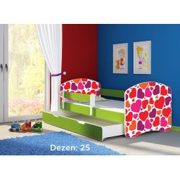 Krevet za decu Green sa fiokom 180x80 acma 2 25