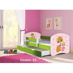 Krevet za decu Green sa fiokom 180x80 acma 2 33