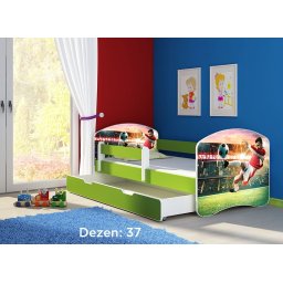Krevet za decu Green sa fiokom 180x80 acma 2 37