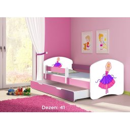 Krevet za decu Pink sa fiokom 140x70 acma 2 41