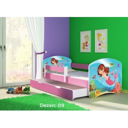 Krevet za decu Pink sa fiokom 160x80 acma 2 09