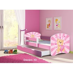 Krevet za decu Pink sa fiokom 160x80 acma 2 10