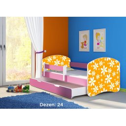 Krevet za decu Pink sa fiokom 160x80 acma 2 24