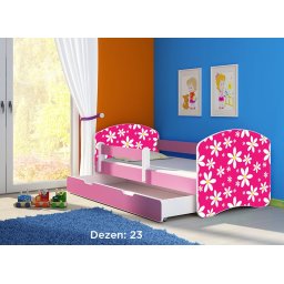Krevet za decu Pink sa fiokom 180x80 acma 2 23