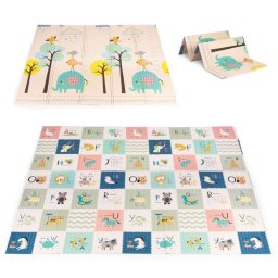 Edukativna podloga za igru sa dva lica, sklopiva sa torbom 200X180 ECOTOYS