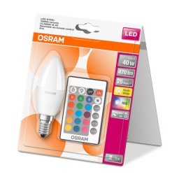 Ledvance Osram Sijalica RGB daljinski E14 5.5W 2700k dim