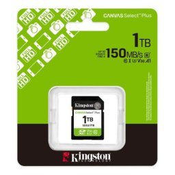 Kingston Canvas SelectPlus gen 3 SD mem.kart. 1TB
