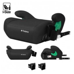 Tulano auto sedište za decu sa isofix-om 125-150cm cabby 35 black ( 8186 )