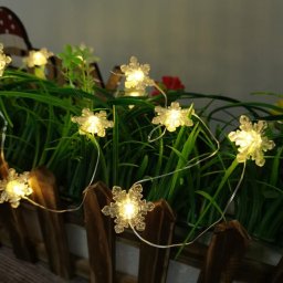 LED svetleći niz "pahulje" 0.9m