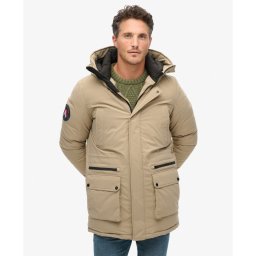 SUPERDRY CITY PARKA BROWN