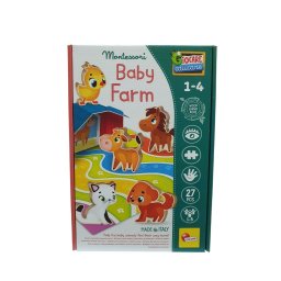 Montesori drvena slagalica farma
