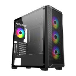 Kućište FSP CMT591A, 4x120mm ARGB fan, front mesh, black