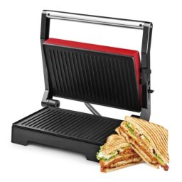 Ufesa Kontakt Grill PR1010 Stromboli, snaga 1000W, crveni