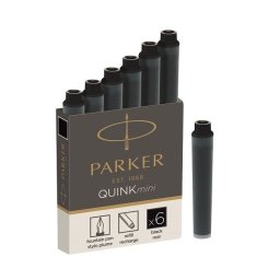 Patrone za naliv pero mini Parker crne