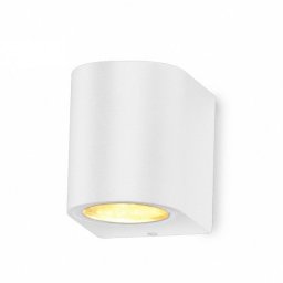 ZIDNA LAMPA 1XGU10 BELA W10401 IP65 BELA DAWN BBLINK