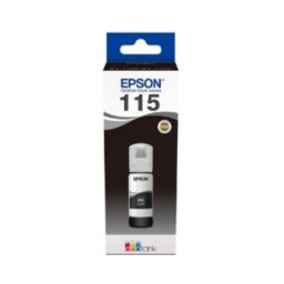 Epson 115 EcoTank pigment black ink bottle ( C13T07C14A )