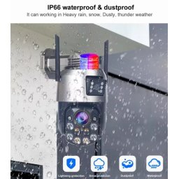 CAM-IP6MP-EP5-36X *ZOOM GMB kamera 6mpix microSD iCSee xmeye pro app Two-way PTZ ip66,2x3.6mm 10383