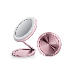 Drzac magnetni ring sa ogledalom za mobilni telefon roze ( D2089 )