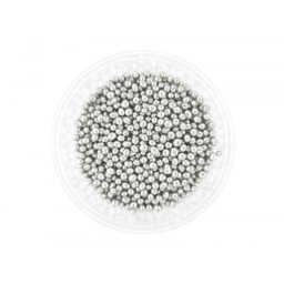 Dekorativne perle SREBRNE 3mm 50g