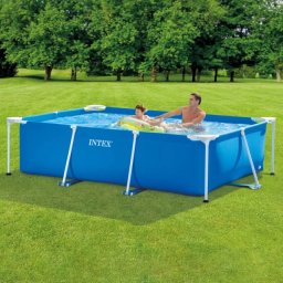 Intex Frame Pool Bazen za dvorište sa metalnim ramom 260x160x65 cm ( 28271 )
