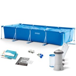 Intex Frame Pool Veliki bazen za dvorište + filter pumpa 450x220x84cm ( 28274 )