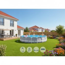 Intex bazen metalni okvir 5.49 x 1.22 Prism Frame ( 26732 )