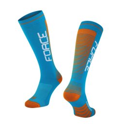 Force čarape compress, plavo-narandžaste s-m / 36-41 ( 9011911 )