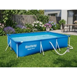 Bestway 56411 Bazen steel pro, filter p. 300x201x66cm ( 3964 )