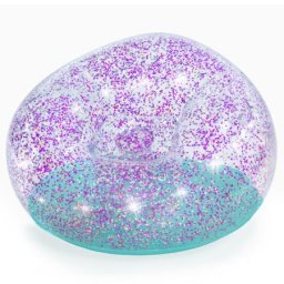 Bestway 75115 Lazy bag air chair glitter dream 114x112x66cm ( 4037 )