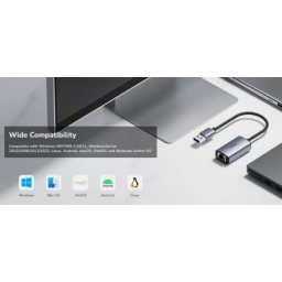 Cudy UE10A USB 3.0 to Fast Ethernet LAN adapter 10/100/1000 ( mrezna kartica)
