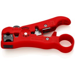 Knipex alat za skidanje izolacije za koaksijalne kablove 125 mm ( 16 60 06 SB )