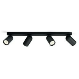 Philips spot pongee crna sa 4xgu10, 915005531601 ( 18691 )