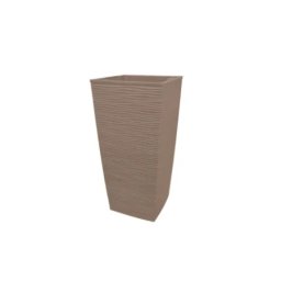 Gardino-saksija finesa kvadrat 35x35x34,6h moka ( 34483 )