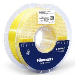 Gembird 3DP-STPU1.75-01-Y Silk TPU Filament za 3D stampac 1.75mm, kotur 1KG YELLOW