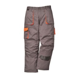 Monsun Radne pantalone postavljene contrast sive/narandžaste, vel.l ( 54882 )