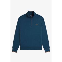 FRED PERRY HALF ZIP DUKS FNAVY