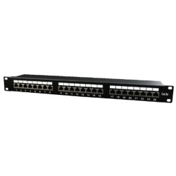 NPP-C524-002 Gembird Cat.5E 24 port shielded patch panel, 19 1U