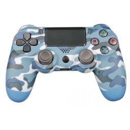 JPD-Wireless-Thrillershock PC/PS4 CAMO BLUE Gembird Bezicni gamepad sa dvostrukom vibracijom v2