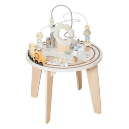 Kinder Home Dečiji drveni edukativni sto sa lavirintom i perlama ( V12D626 )