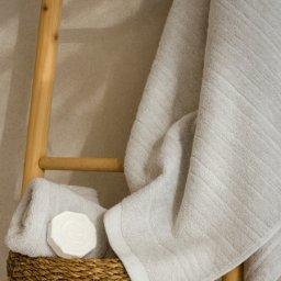 Dekordom Peškir natur 30x50 - light grey ( 025427 )