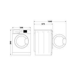 WHIRLPOOL WP C9 WBS EE mašina za sušenje veša - toplotna pumpa